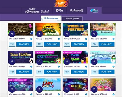 Scratchies Online NZ .